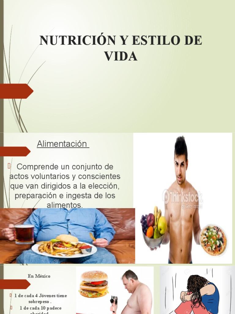 Nutrición y Estilo de Vida Saludable | PDF | Nutrición | Dieta y nutrición