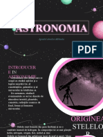 Proiect stiinte-astronomia