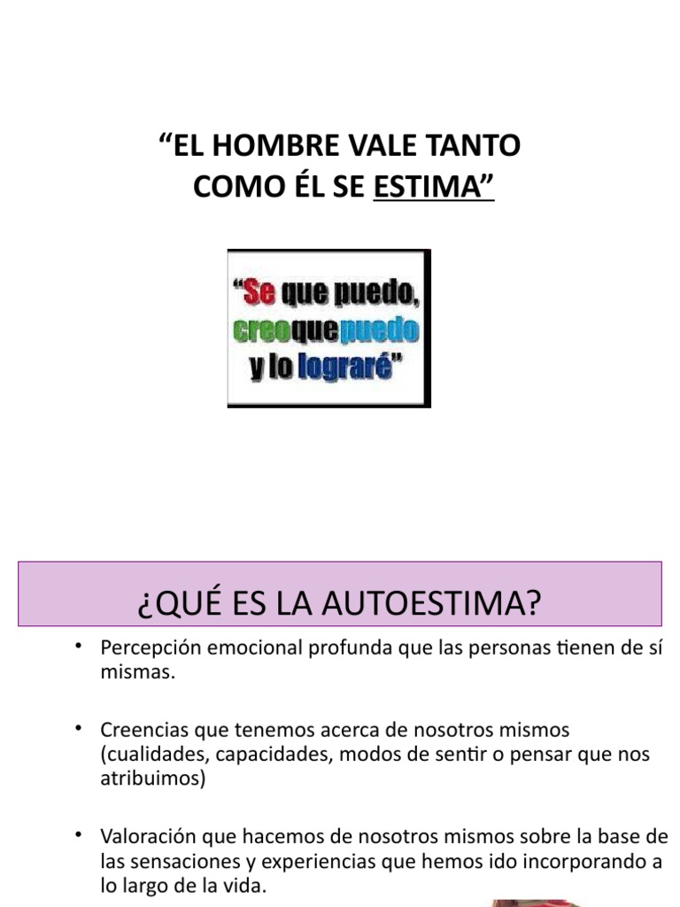 Claves para Mejorar la Autoestima | PDF | Autoestima | Motivación