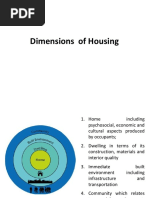 Lecture 2 - Dimension of Housing