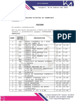 Proforma Materiales