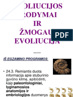 12 - (3) A - Evoliucijos Įrod, Ir Žmog Evol