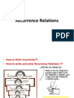 2-1 Recurrence Relations