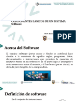 Componentes de Un Sistema Informatico Software