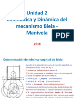 2 - Cinemática y Dinámica Biela-Manivela - 2019