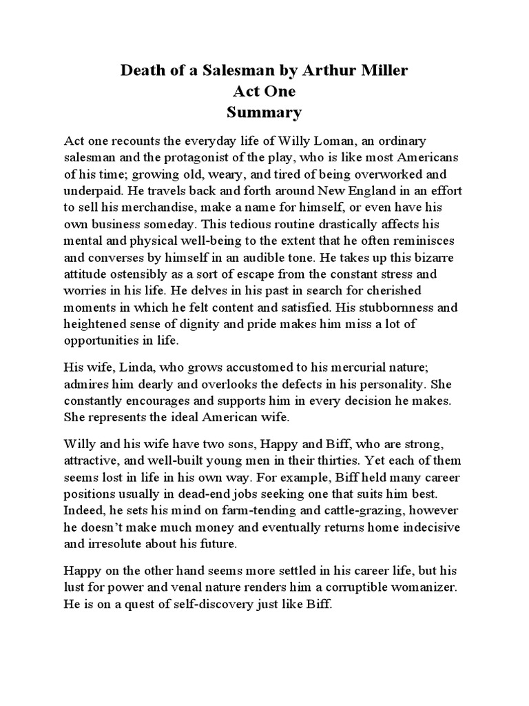 Death of a salesman summary by karim ahmed pdf