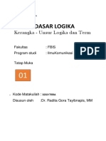 Modul Pertemuan 1 - Dasar-Dasar Logika