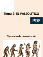 1 ESO HISTORIA - El Paleolítico