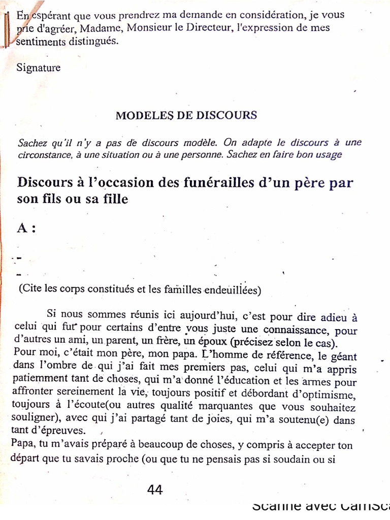 Les Discours | PDF