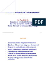 Lecture 3 - Product Design and Development