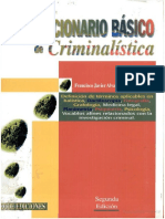 Diccionario Básico de Criminalística