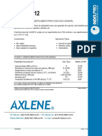 AXLENE 12 - Datasheet