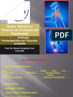 Avaliação Fisioterapêutica em Traumatologia