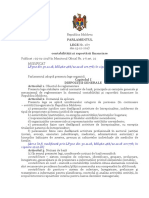 LEGE Contabilităţii Și Raportării Financiare