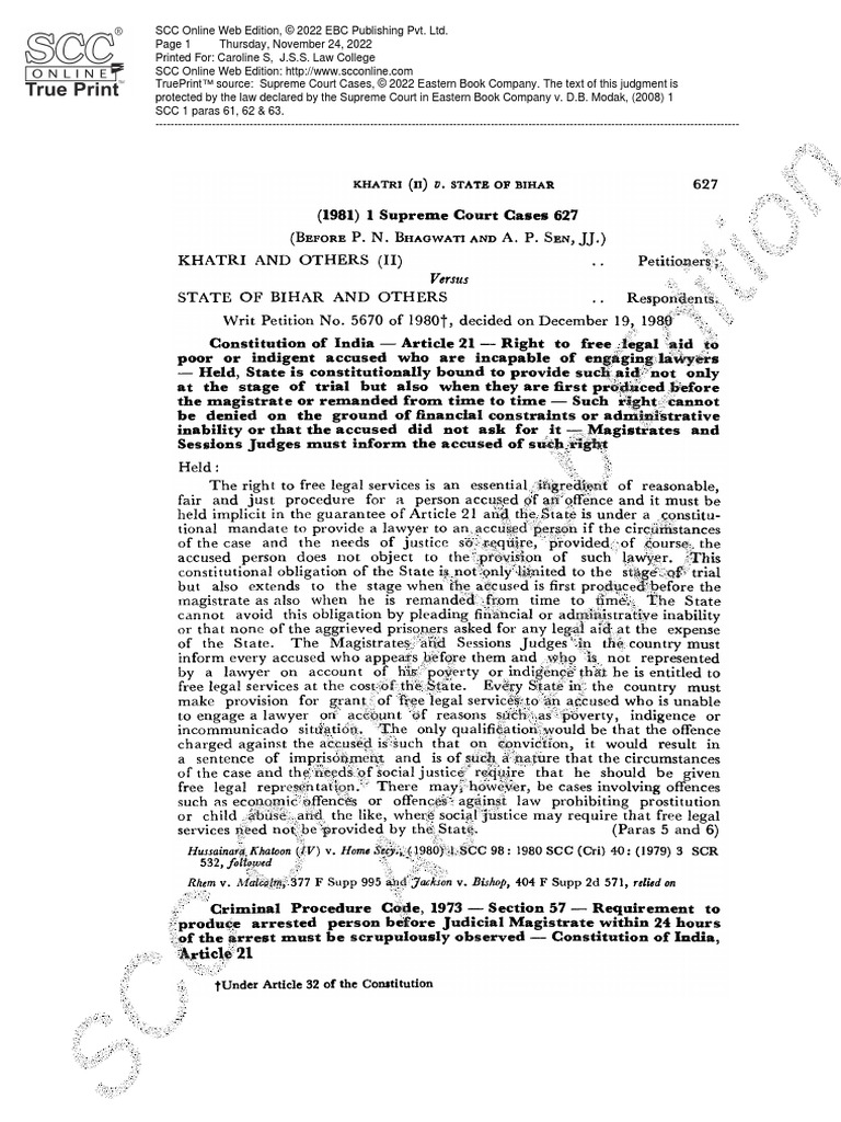 Supreme Court Judgment Summary | PDF | Judiciaries | Separation Of Powers