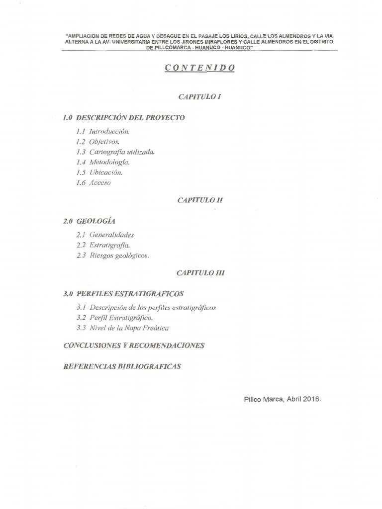 Estudio De Suelos Pdf Roca Geología Minerales