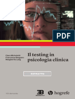 ESTRATTO Testing in Psicologia Clinica