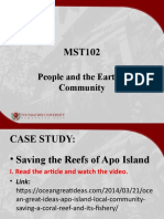 Case Study - Saving The Reefs of Apo Island
