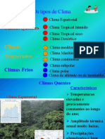 Tipos de Clima e Biomas Associados