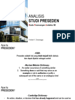 Analisis Studi Preseden