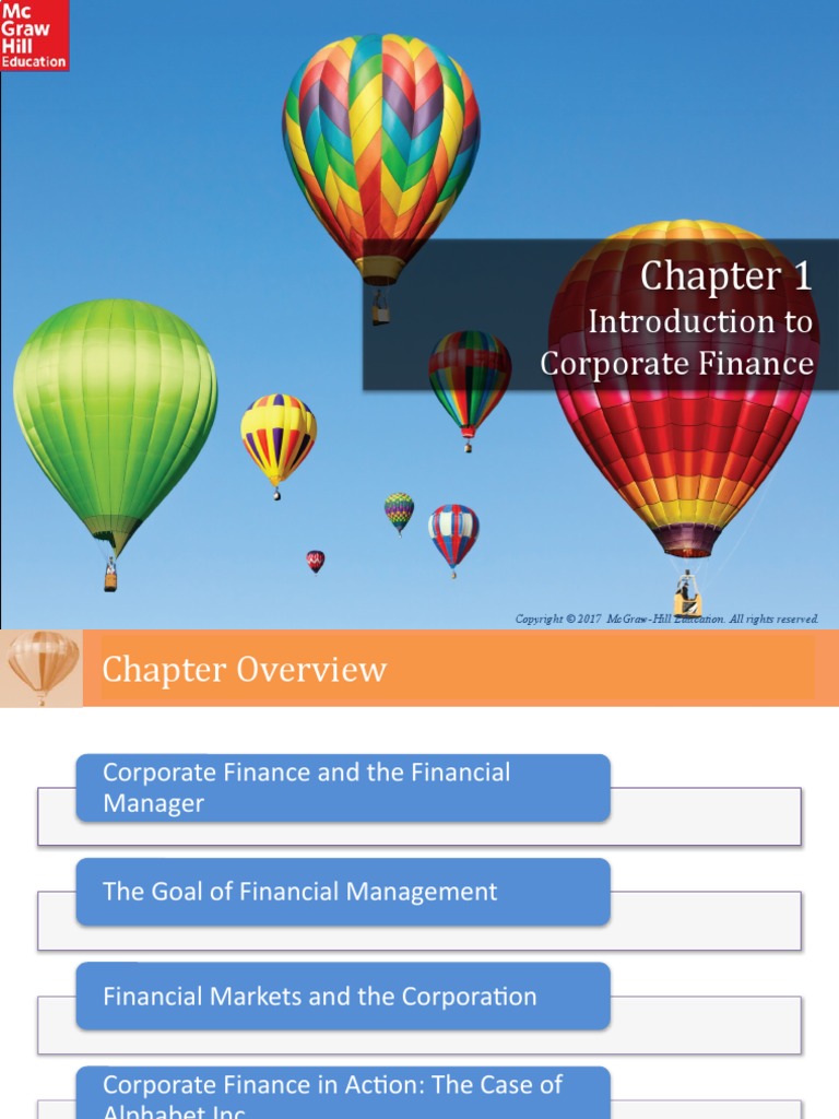 Introduction To Corporate Finance | PDF | Securities (Finance ...