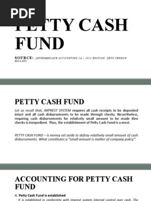 Petty Cash Fund