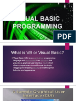 Lesson - VISUAL BASIC PROGRAMMING 1