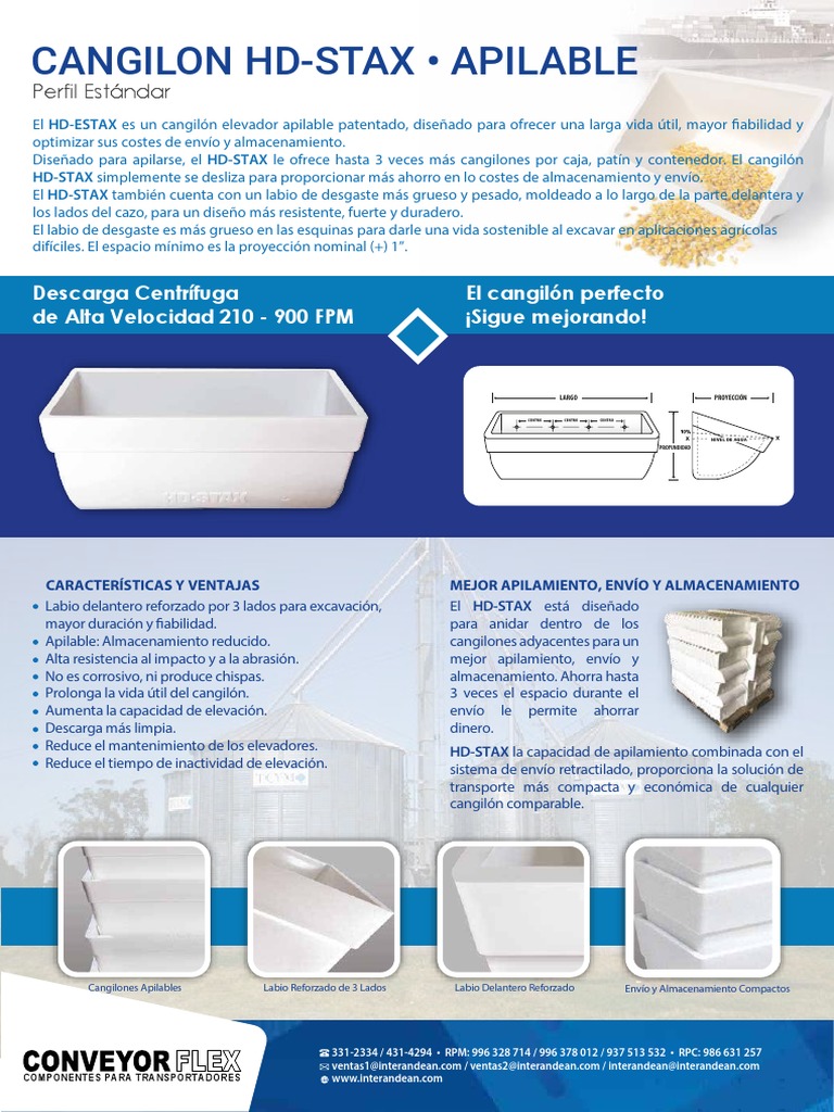 Cangilon HD-Stax - Perfil Estandar | PDF
