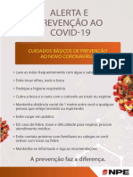 23-03-20 - Coronavirus - Cartaz A3 - Cuidados Básicos de Prevenção