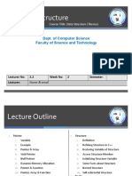 CSC 2106 Lecture 2.2: Pointers, Structures & Arrays in C