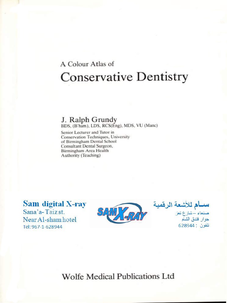 A Colour Atlas of Conservative Dentistry | PDF