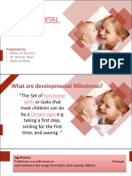 Developmental Milestones PDF