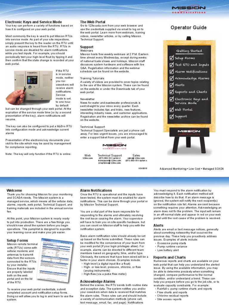 Operator Guide - Updated 2 - 3 - 20 | PDF | World Wide Web | Internet & Web