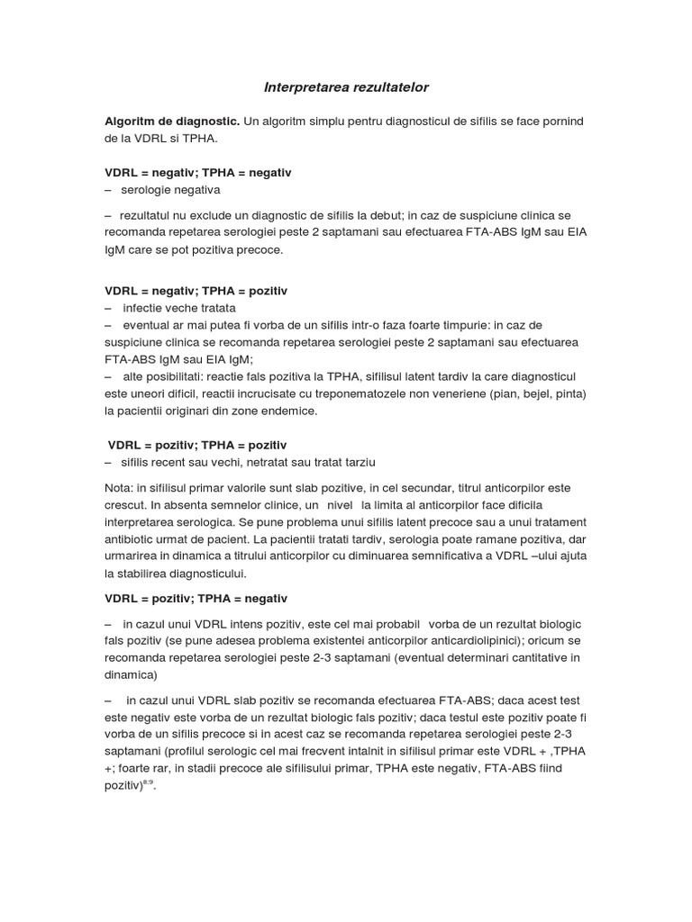 RPR VDRL | PDF