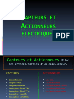 Capteurs Et Actionneurs