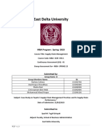 Supply Chain Management - SCM 659.1 - Continuous Assessment (CA) - 01