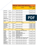 Lista de Precios Maricielo