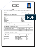 Syed Abdul Wahid (CV)