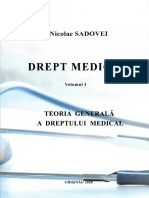 Drept Medical: Nicolae SADOVEI