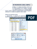 Práctica 4 Regresión Lineal Simple (Resuelta)