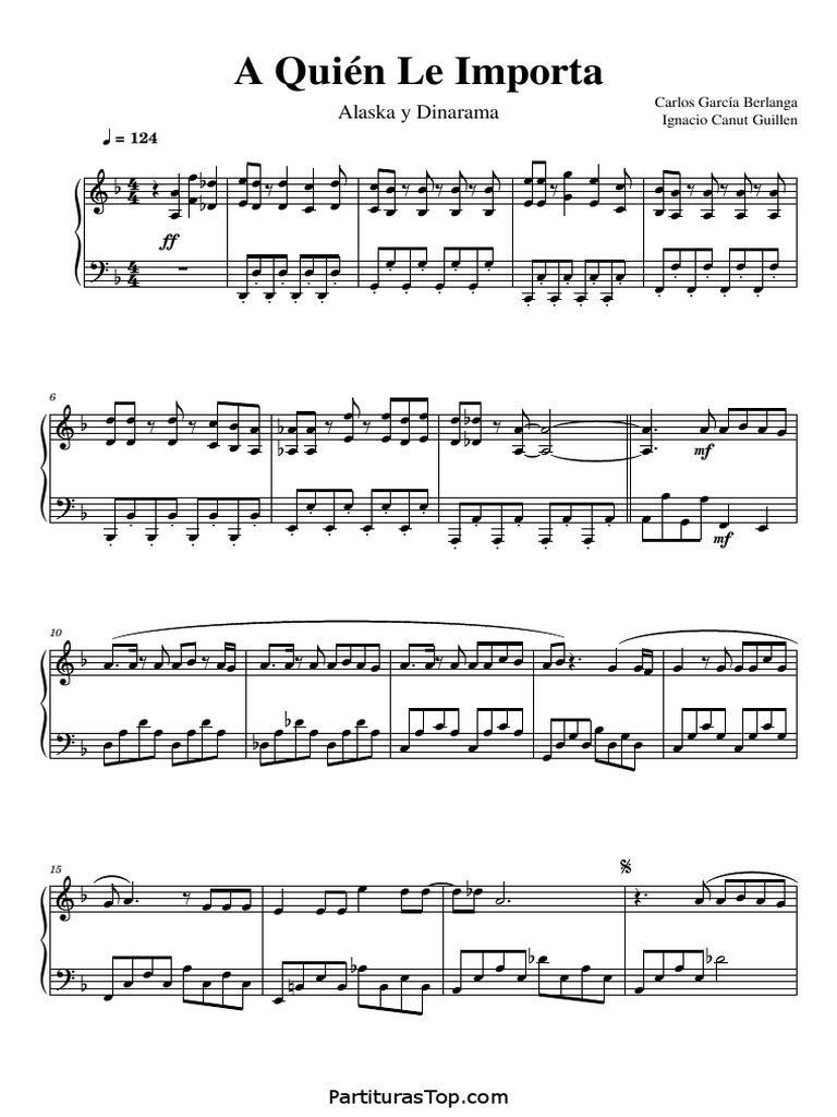 Alaska a quien le importa pdf spanish music musicians