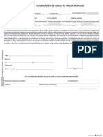 Formato Autorización Consulta Datacrédito