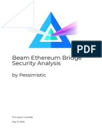 Beam Bridge Ethereum Part Security Analysis