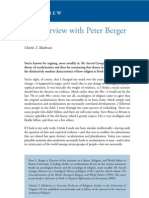 Interview Peter Berger-contruccionista