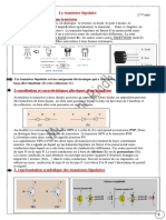 Cours #5 Le Transistor Bipolaire (1er Partie) 2 Me Info