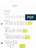 Unit 5 Matrices Study Guide Solutions