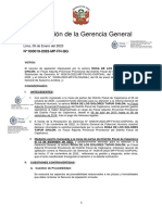 Resolución de La Gerencia General: #000019-2023-MP-FN-GG