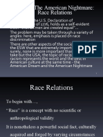 F.Race Relations