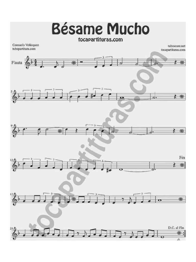 Bésame Mucho PDF