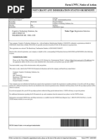 Sample: Form I-797 Approval Notice | PDF